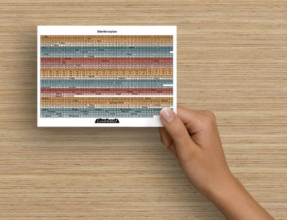 Bibelregal Postkarte